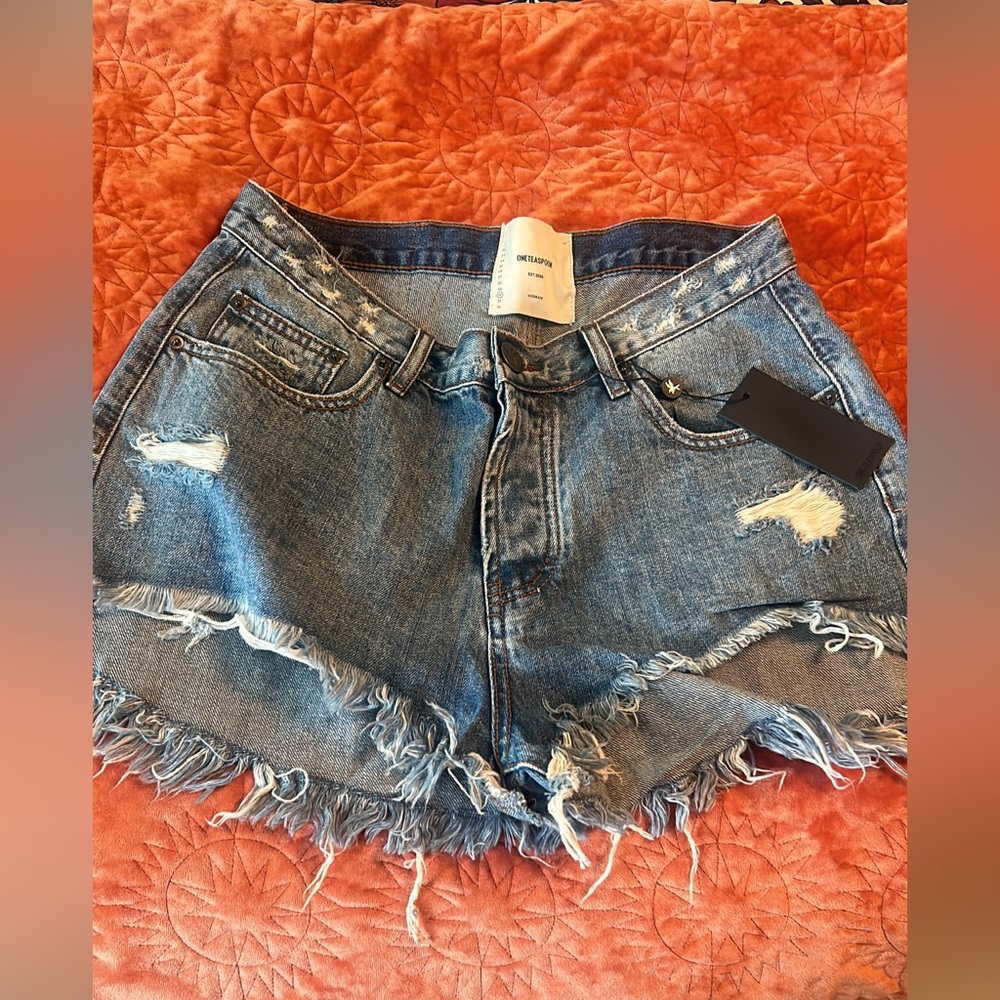One teaspoon Le wolves shorts